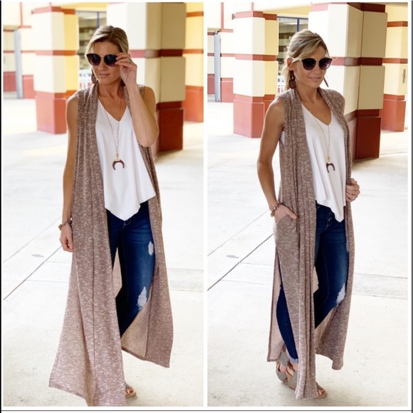 LAST ONE! Light Brown Crescent Wood  Necklace - Picture 3 of 4